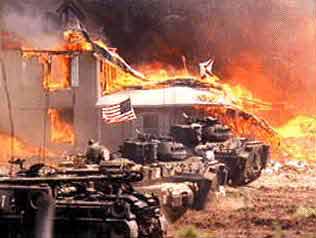 US Army Attacks Waco Church Killing All 